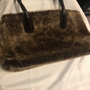Overland Fur Purse, NWOT